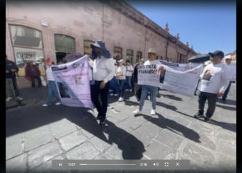 Caravana de transportistas exige liberación de Manuel Fernando, secuestrado en Sombrerete